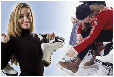 Ice Skating at East Kilbride Ice Rink, East Kilbride, South Lanarkshire