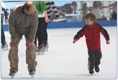 Ice skating homepage