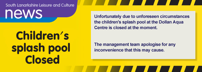 Children's Splash Pool Closed 