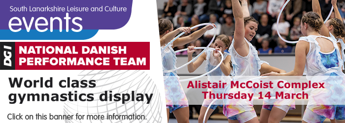World Class Danish Gymnasts Visit South Lanarkshire