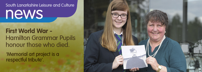 First World War - Hamilton Grammar pupils honour those who died