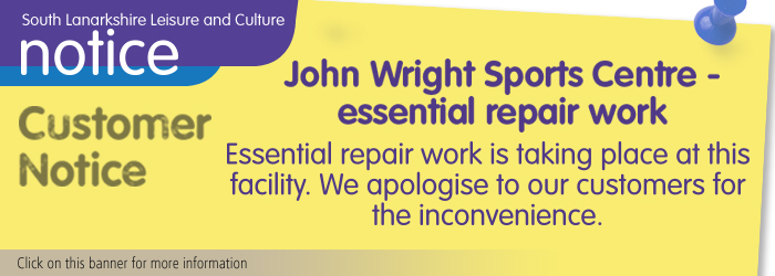 John Wright Sports Centre Maintenance