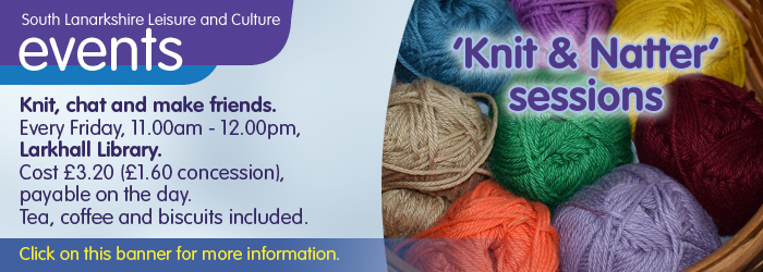 'Knit and Knatter' Sessions