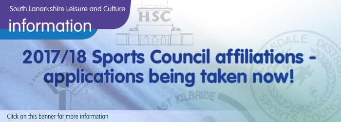 2017-18 Sports Council Affiliations - applications being taken now