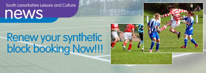 Renew your Annual Synthetic Block Booking Now!!!