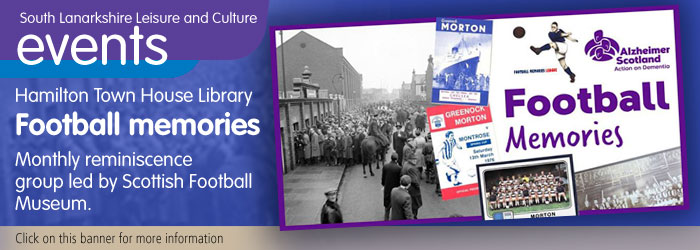 Football Memories at Hamilton Town House Library