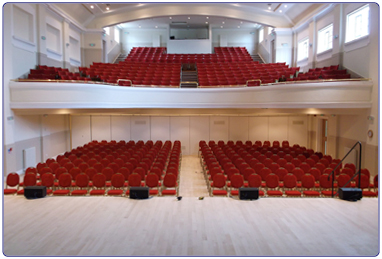 Lanark Memorial Hall, South Lanarkshire Leisure and Culture.