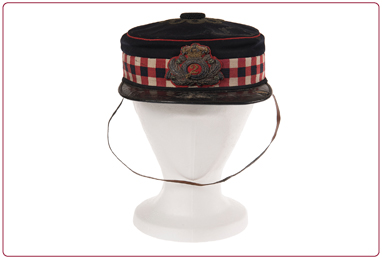 4.	2nd Royal Lanark Militia diced forage cap