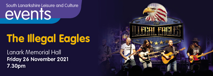 The Illegal Eagles at Lanark Memorial Hall Slider image