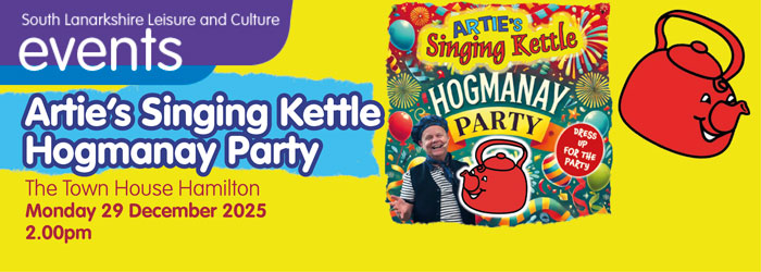 Artie's Singing Kettle - Hogmanay Party Slider image