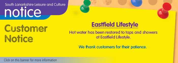 Eastfield Lifestyle hot water supply restored Slider image