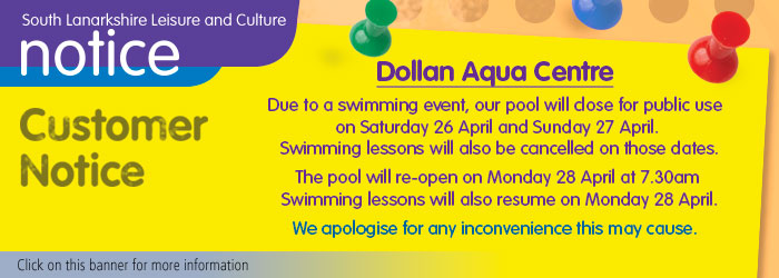 Dollan Aqua Centre Swimming Event
26-27 April 2025 Slider image