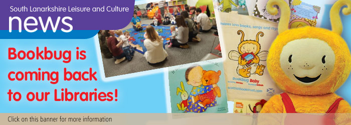 Bookbug is back in our libraries!