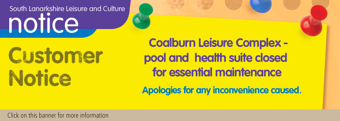 Coalburn Leisure Complex Essential Maintenance