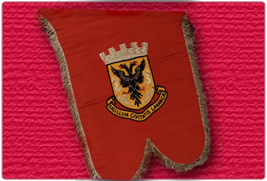 Royal Burgh of Lanark pipe banner