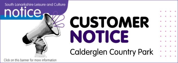 Calderglen - South Bridge closed for repair Slider image