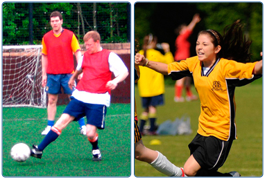 Football pitches