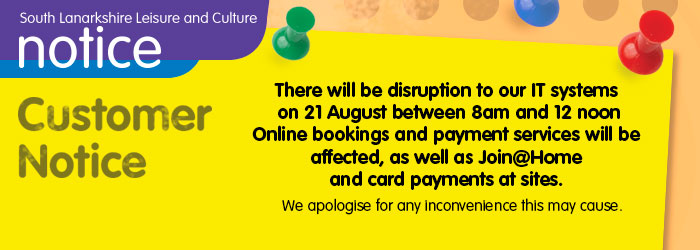 IT disruption to SLLC online services
21 August 2022, 8:00am-12:00noon