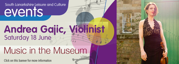Music in the Museum - Andrea Gajic, Violinist Slider image