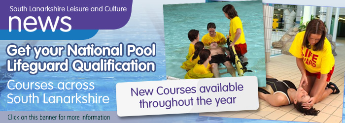 National Pool Lifeguard Qualification courses with South Lanarkshire Leisure and Culture Slider image