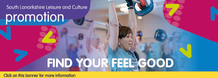 Find Your Feel Good!
Activage membership for South Lanarkshire residents aged 60+ Slider image