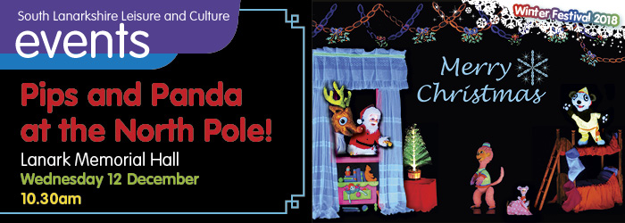 Pips and Panda at the North Pole!
